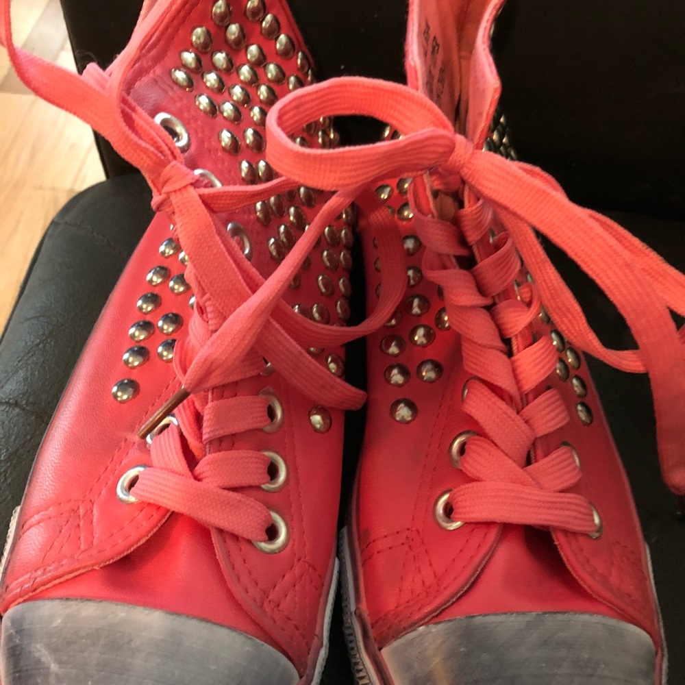 Hot Pink High tops!